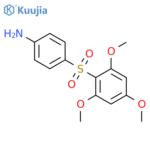 Benzenamine, 4-[(2,4,6-trimethoxyphenyl)sulfonyl]- structure