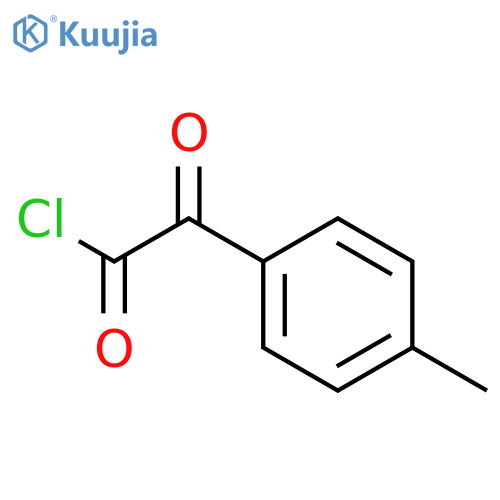 Benzeneacetyl chloride,4-methyl-a-oxo- structure