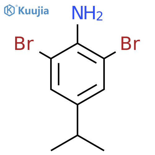 2,6-Dibromo-4-isopropylaniline structure