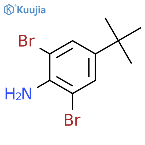 2,6-Dibromo-4-tert-butylaniline structure