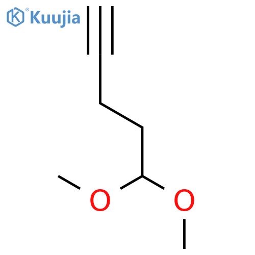 5,5-Dimethoxypent-1-yne structure
