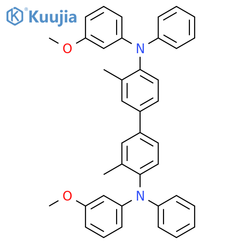 [1,1'-Biphenyl]-4,4'-diamine, N,N'-bis(3-methoxyphenyl)-3,3'-dimethyl-N,N'-diphenyl- structure