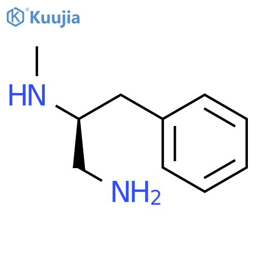1,2-PROPANEDIAMINE, N2-METHYL-3-PHENYL-, (S)- structure