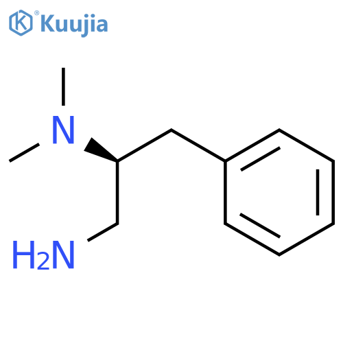 (2S)-1-amino-3-phenylpropan-2-yldimethylamine structure