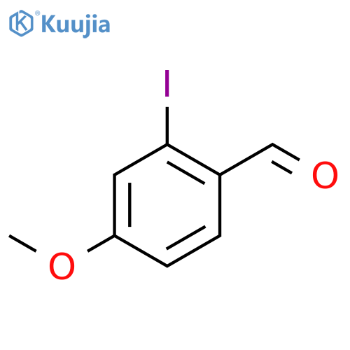 2-Iodo-4-methoxybenzaldehyde structure