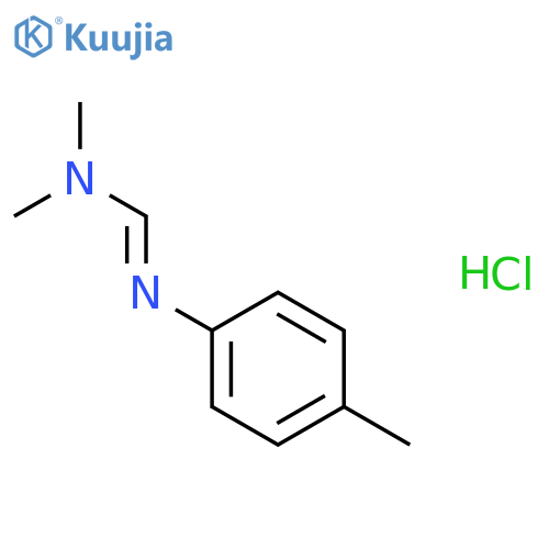 N,N-dimethyl-N''-(4-methylphenyl)imidoformamide structure