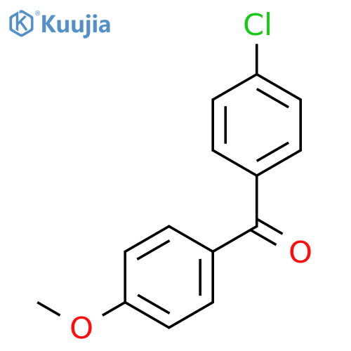 4-Chloro-4’-methoxybenzophenone structure