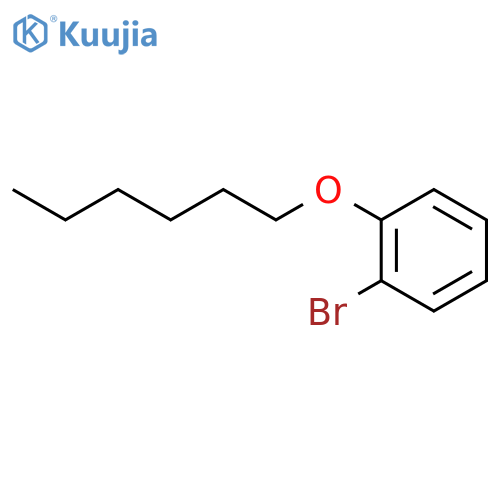 1-Bromo-2-N-hexyloxybenzene structure