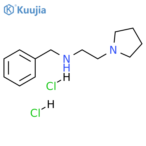 benzyl[2-(pyrrolidin-1-yl)ethyl]amine dihydrochloride structure