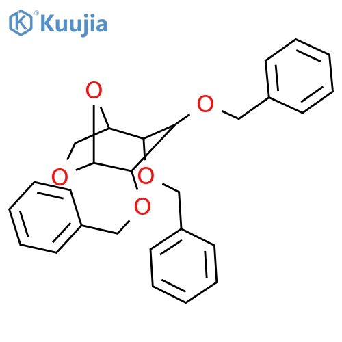 1,6-Anhydro-2,3,4-tri-O-benzyl-b-D-glucopyranose structure