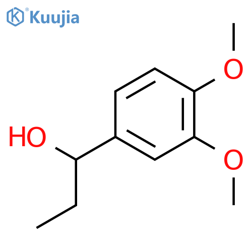 1-(3',4'-Dimethoxyphenyl)-1-propanol structure