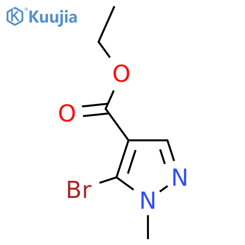 Ethyl 5-bromo-1-methyl-1H-pyrazole-4-carboxylate structure