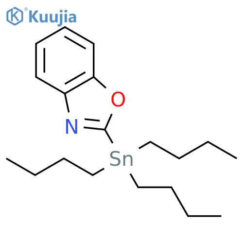 2-(Tributylstannyl)-1,3-benzoxazole structure