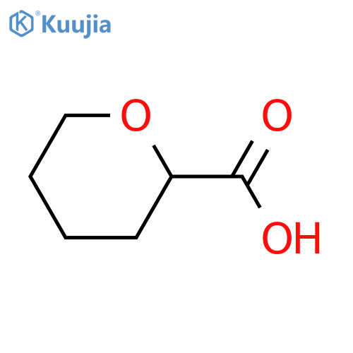 (2R)-Oxane-2-carboxylic acid structure