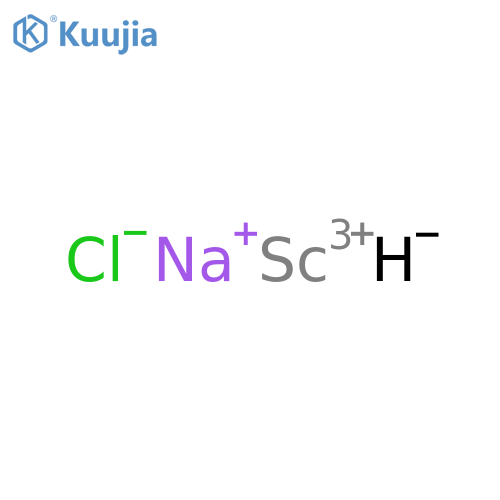 Scandium sodium chloride hydride structure
