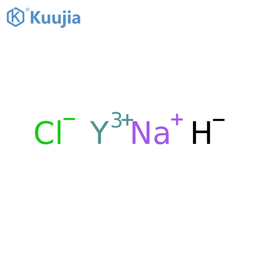 SODIUM YTTRIUM CHLORIDE HYDRIDE structure