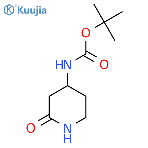 Tert-Butyl (2-oxopiperidin-4-yl)carbamate structure