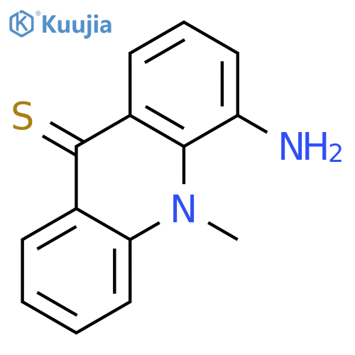 4-amino-10-methylacridine-9-thione structure