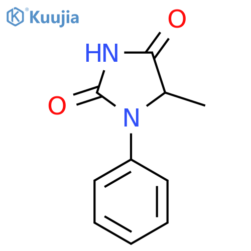 5-Methyl-1-phenylimidazolidine-2,4-dione structure