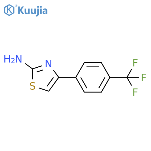 4-(4-Trifluoromethylphenyl)thiazol-2-ylamine structure