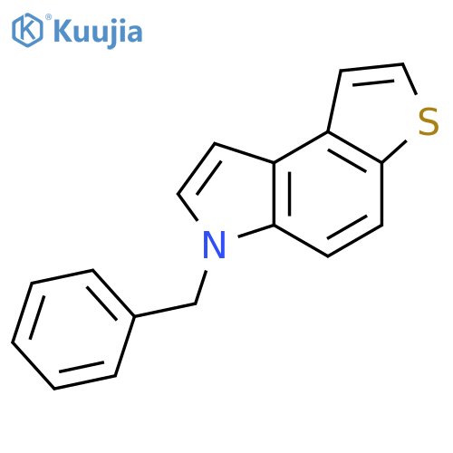 6H-Thieno[3,2-e]indole, 6-(phenylmethyl)- structure