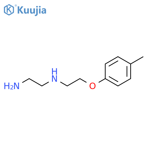 1,2-Ethanediamine, N-[2-(4-methylphenoxy)ethyl]- structure