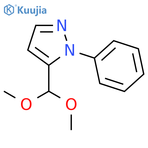 5-(Dimethoxymethyl)-1-phenyl-1H-pyrazole structure
