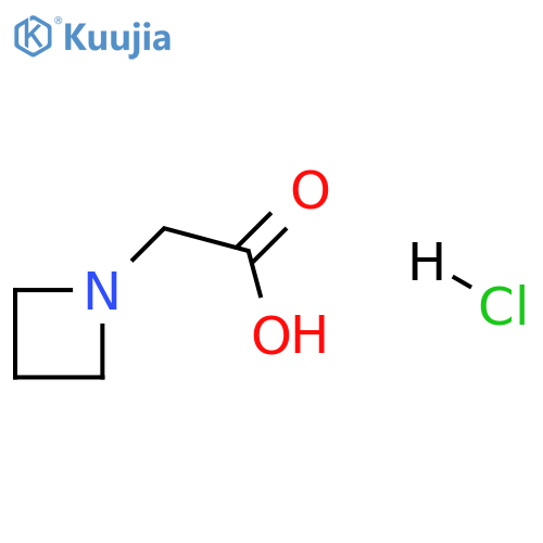 2-(azetidin-1-yl)acetic acid;hydrochloride structure