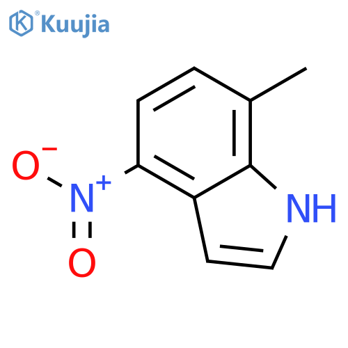 7-methyl-4-nitro-1H-indole structure
