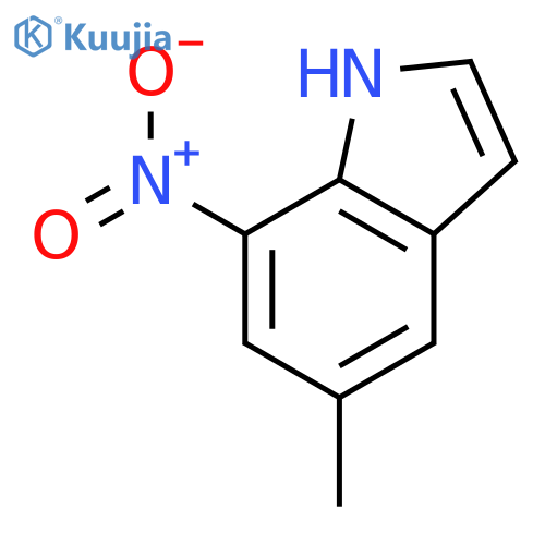 5-methyl-7-nitro-1H-indole structure