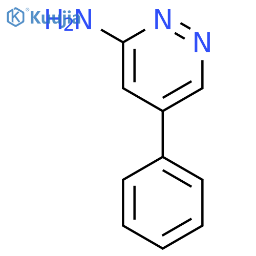 5-Phenyl-pyridazin-3-ylamine structure