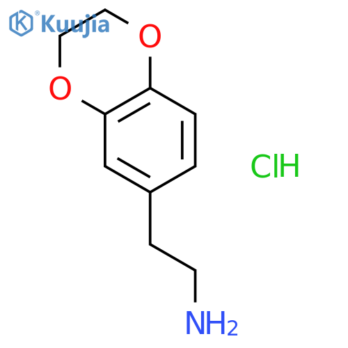 2-(2,3-dihydro-1,4-benzodioxin-6-yl)ethan-1-amine structure