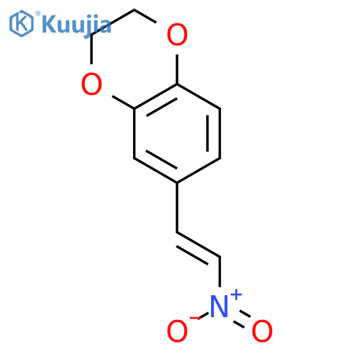 6-(2-Nitrovinyl)-1,4-benzodioxan structure