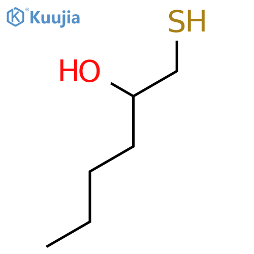 2-Hexanol, 1-mercapto-, (±)- structure