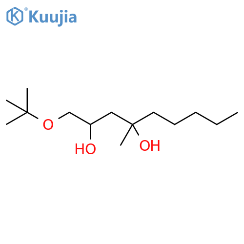 2,4-Nonanediol, 1-(1,1-dimethylethoxy)-4-methyl- structure