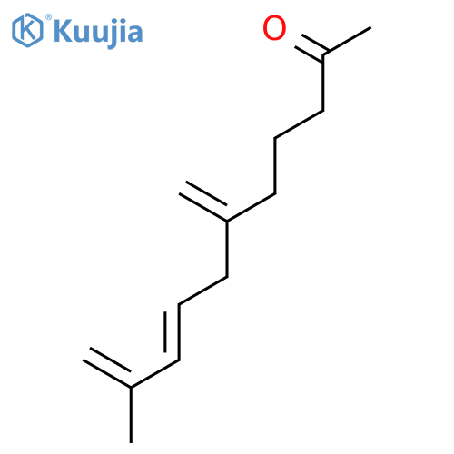 10-methyl-6-methylideneundeca-8,10-dien-2-one structure