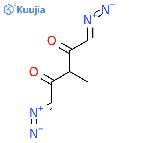 2,4-Pentanedione, 1,5-bis(diazo)-3-methyl- structure