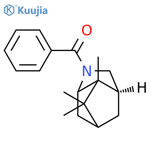 3,5-Methanocyclopenta[b]pyrrole, 1-benzoyloctahydro-3a,4,4-trimethyl-, (3S)- (9CI) structure