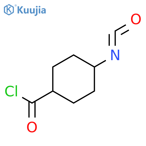 Cyclohexanecarbonylchloride, 4-isocyanato- structure
