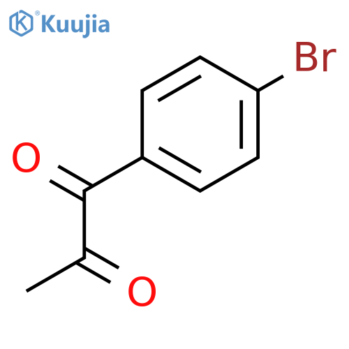 1-(4-Bromophenyl)propane-1,2-dione structure