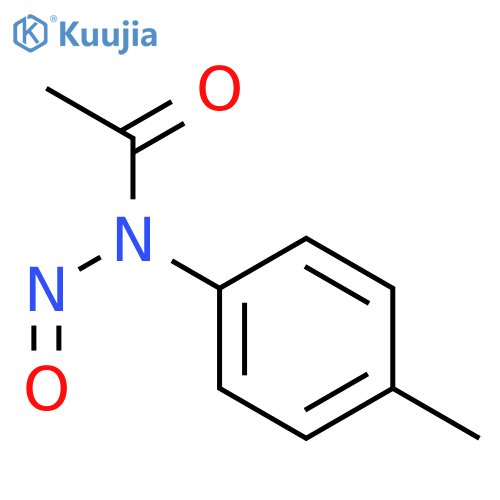 N-(4-methylphenyl)-n-nitrosoacetamide structure