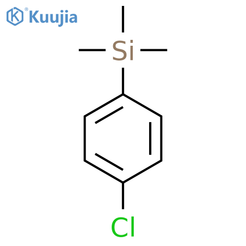 4-Chlorophenyltrimethylsilane structure