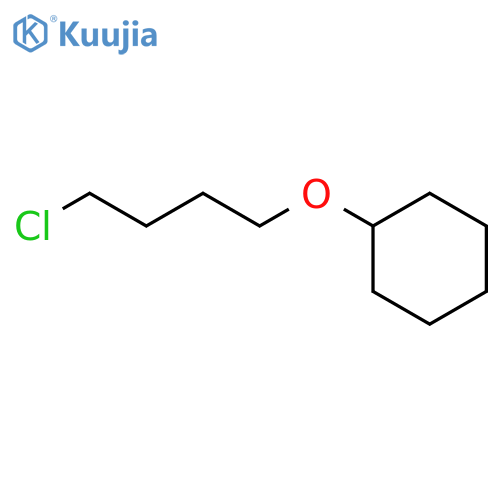 Cyclohexane, (4-chlorobutoxy)- structure