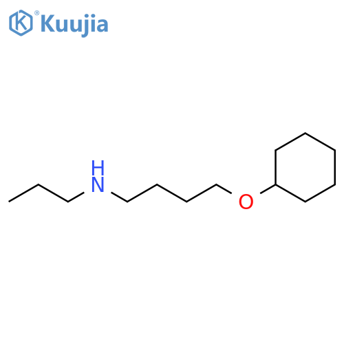 1-Butanamine, 4-(cyclohexyloxy)-N-propyl- structure