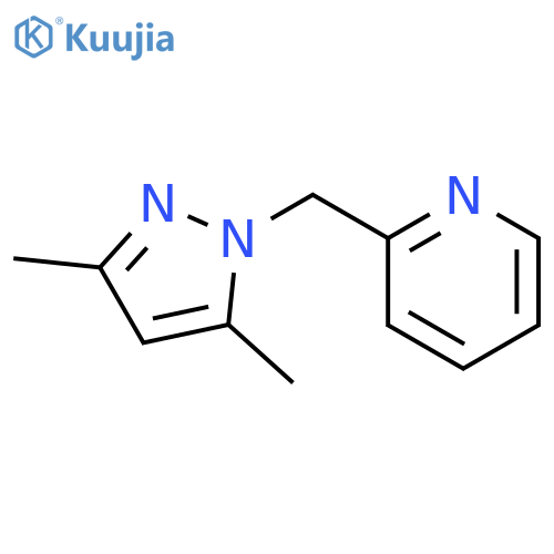 Pyridine, 2-[(3,5-dimethyl-1H-pyrazol-1-yl)methyl]- structure