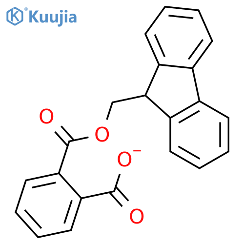 1,2-Benzenedicarboxylic acid, mono(9H-fluoren-9-ylmethyl) ester structure