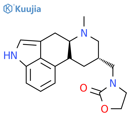 2-Oxazolidinone, 3-[[(8b)-6-methylergolin-8-yl]methyl]-(9CI) structure