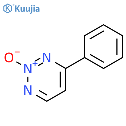 1,2,3-Triazine, 4-phenyl-, 2-oxide structure