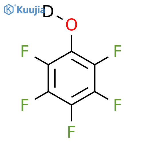 Phenol-d, pentafluoro-(9CI) structure