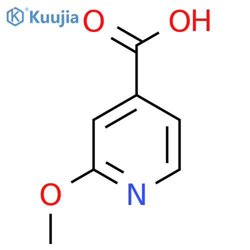 2-methoxypyridine-4-carboxylic acid structure